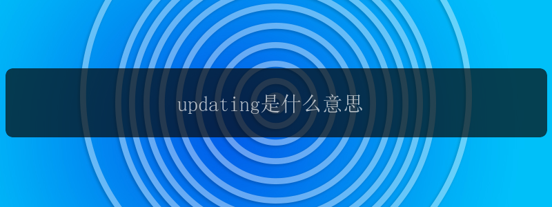 updating是什么意思